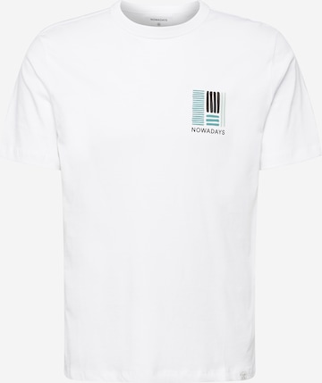 NOWADAYS T-shirt i vit: framsida