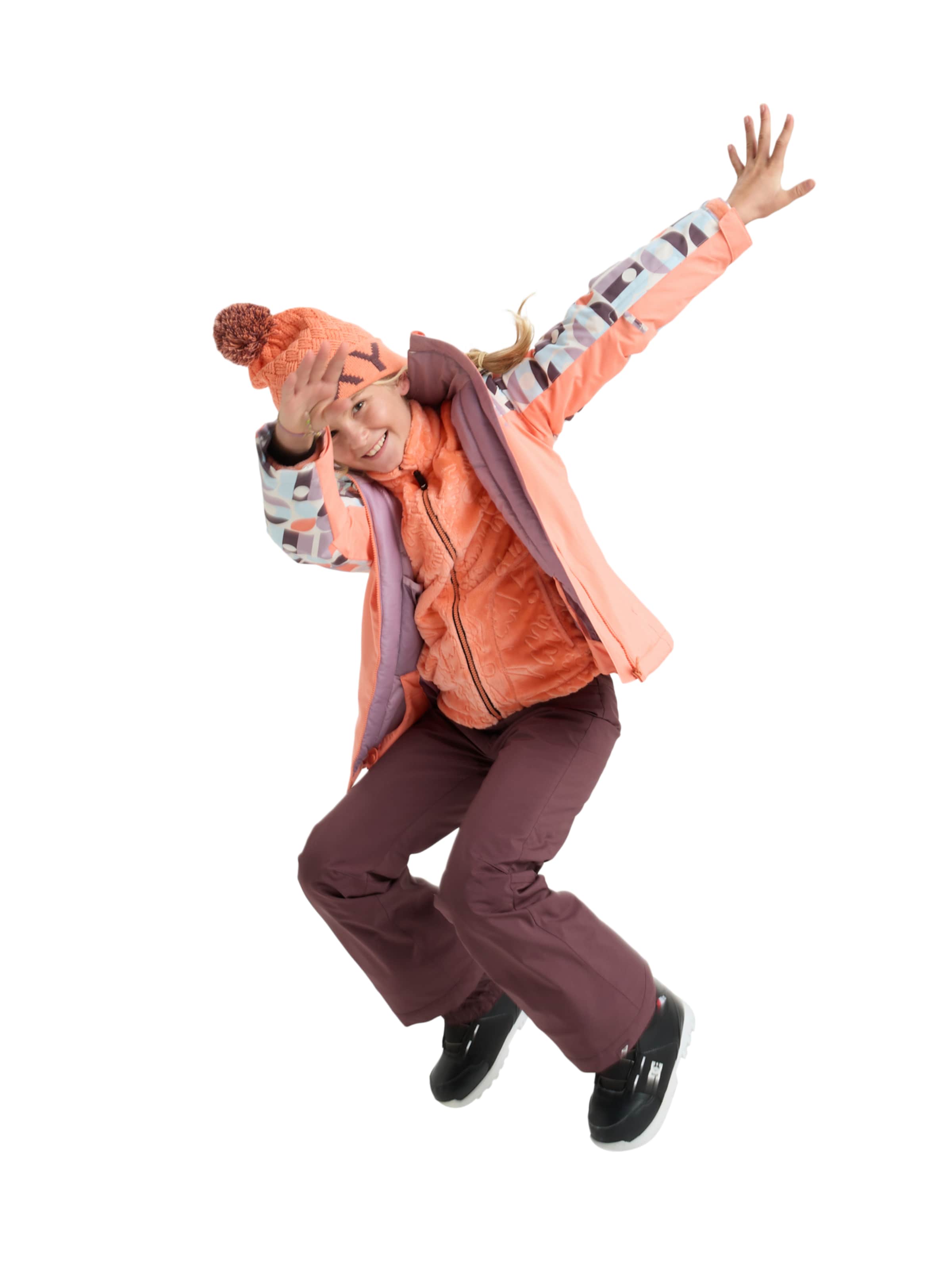 ROXY Athletic Jacket 'Galaxy' in Orange