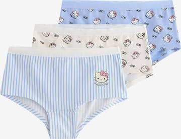 mėlyna Lindex Apatinės kelnaitės 'Hello Kitty': priekis