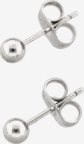 Boucles d'oreilles myMo ROCKS en argent : devant