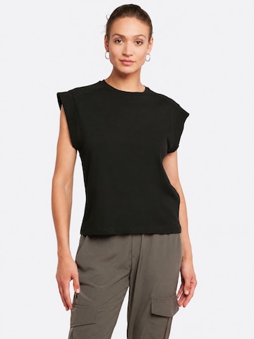 Ethiquet Shirt‌ in Schwarz