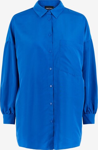 PIECES Blouse 'Chrilina' in Blue: front