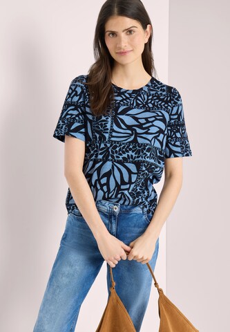 CECIL T-Shirt in Blau: Vorderseite