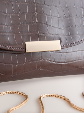 brūns Next "Clutch" stila somiņa