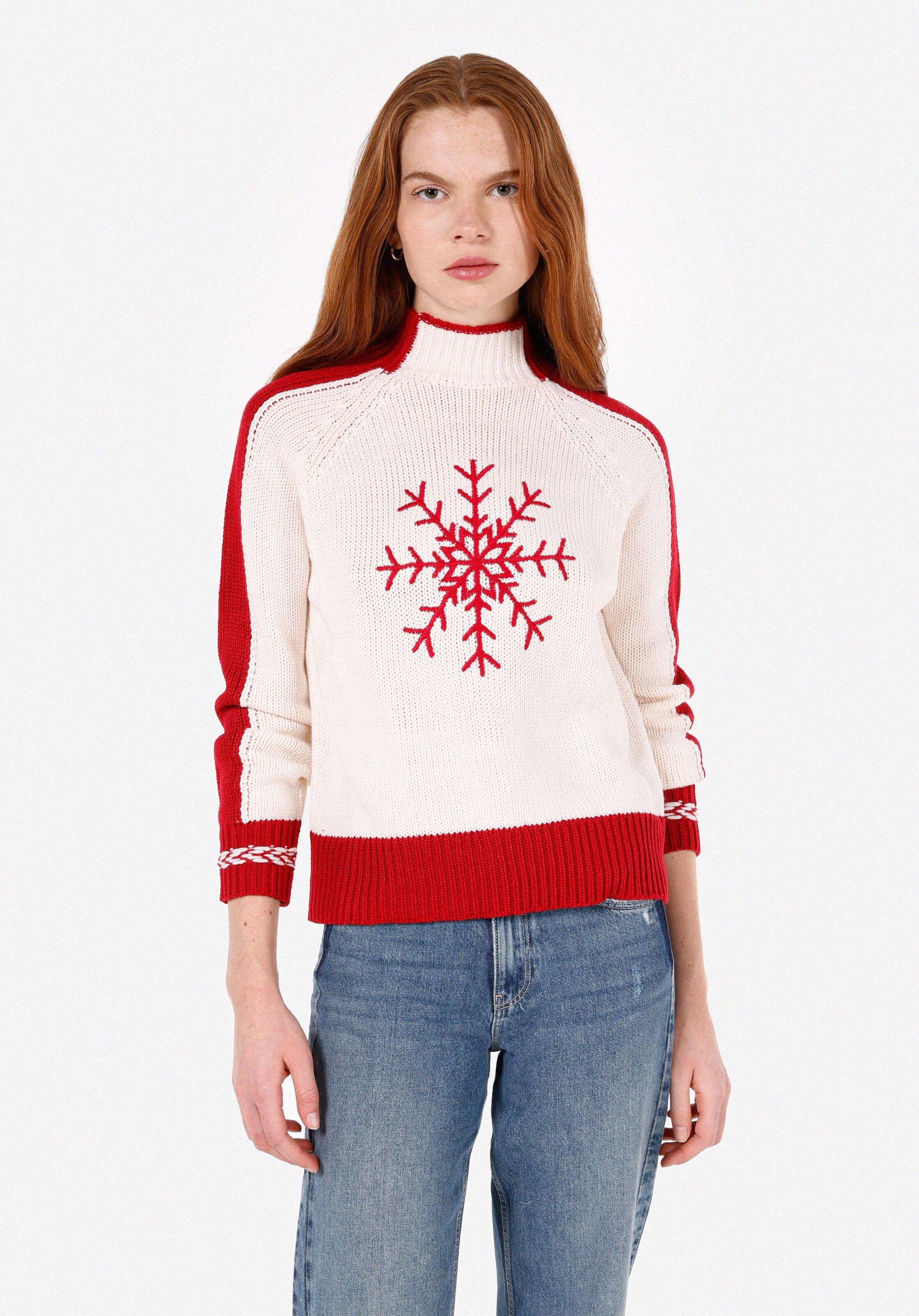 Pull-over Colin's en beige : devant