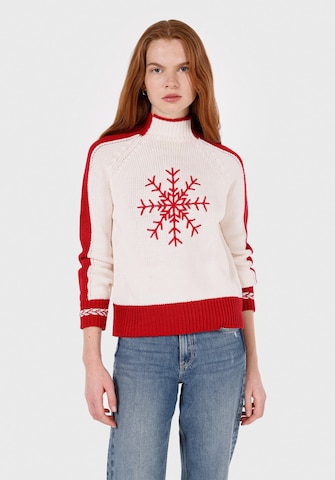 Pull-over Colin's en beige : devant