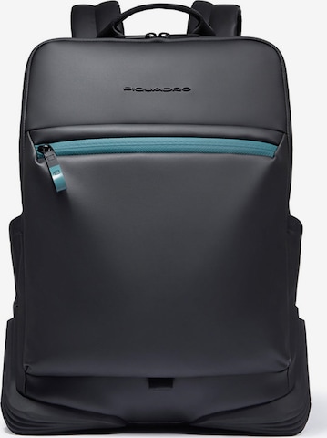 Piquadro Rucksack in Schwarz: Vorderseite