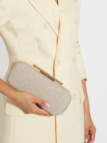 Dune LONDON Clutch 'Body' in Beige: Vorderseite