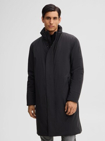 STRELLSON Between-seasons parka in Black: front