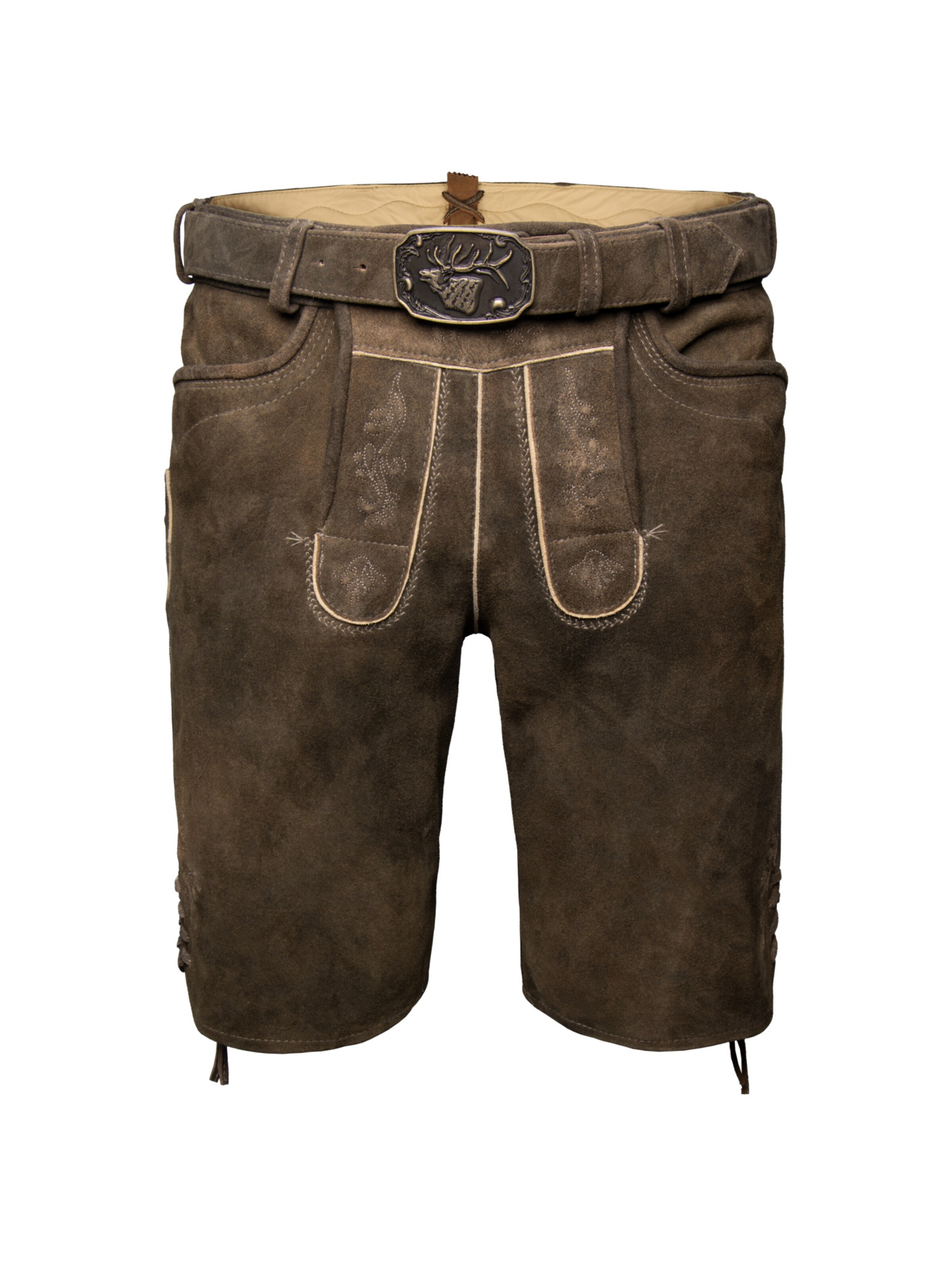 SPIETH & WENSKY Regular Hose ' Ruprecht ' in Braun: Vorderseite