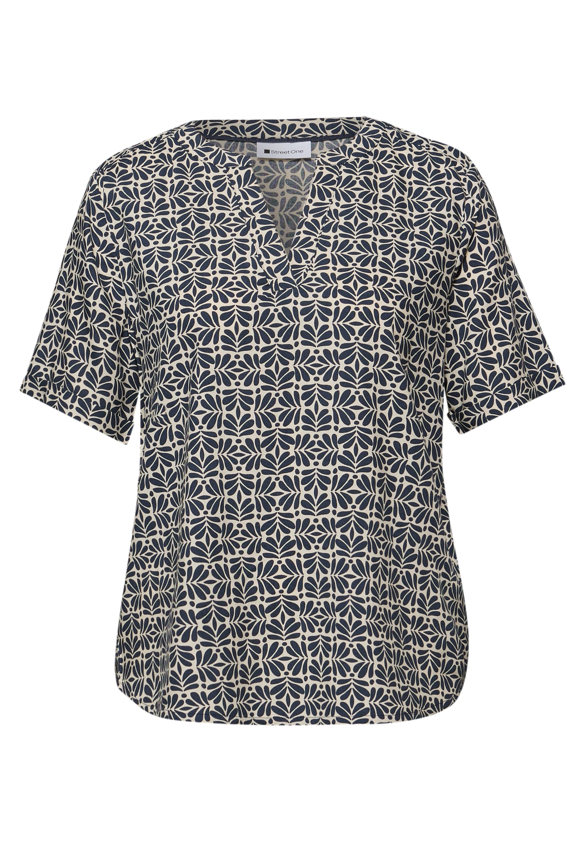STREET ONE Bluse in Blau: Vorderseite