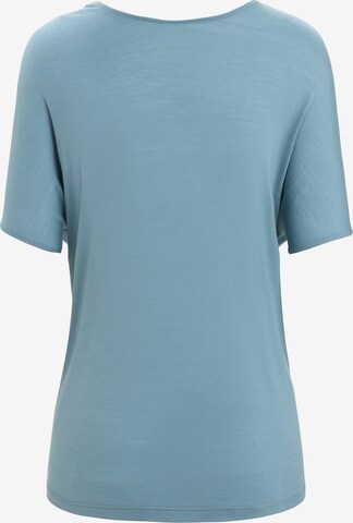 ICEBREAKER Functioneel shirt 'Drayden' in Blauw