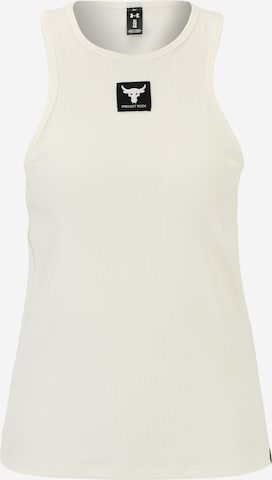 UNDER ARMOUR Sporttop 'Pjt Rock' in Beige: predná strana