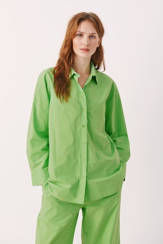 Part Two Blouse 'Savanna' in Green: front