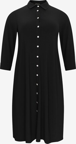 Yoek Shirt Dress 'Dolce' in Black: front
