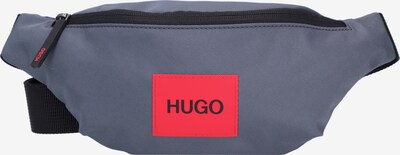 HUGO Heuptas 'Ethon' in de kleur Donkergrijs / Rood, Productweergave