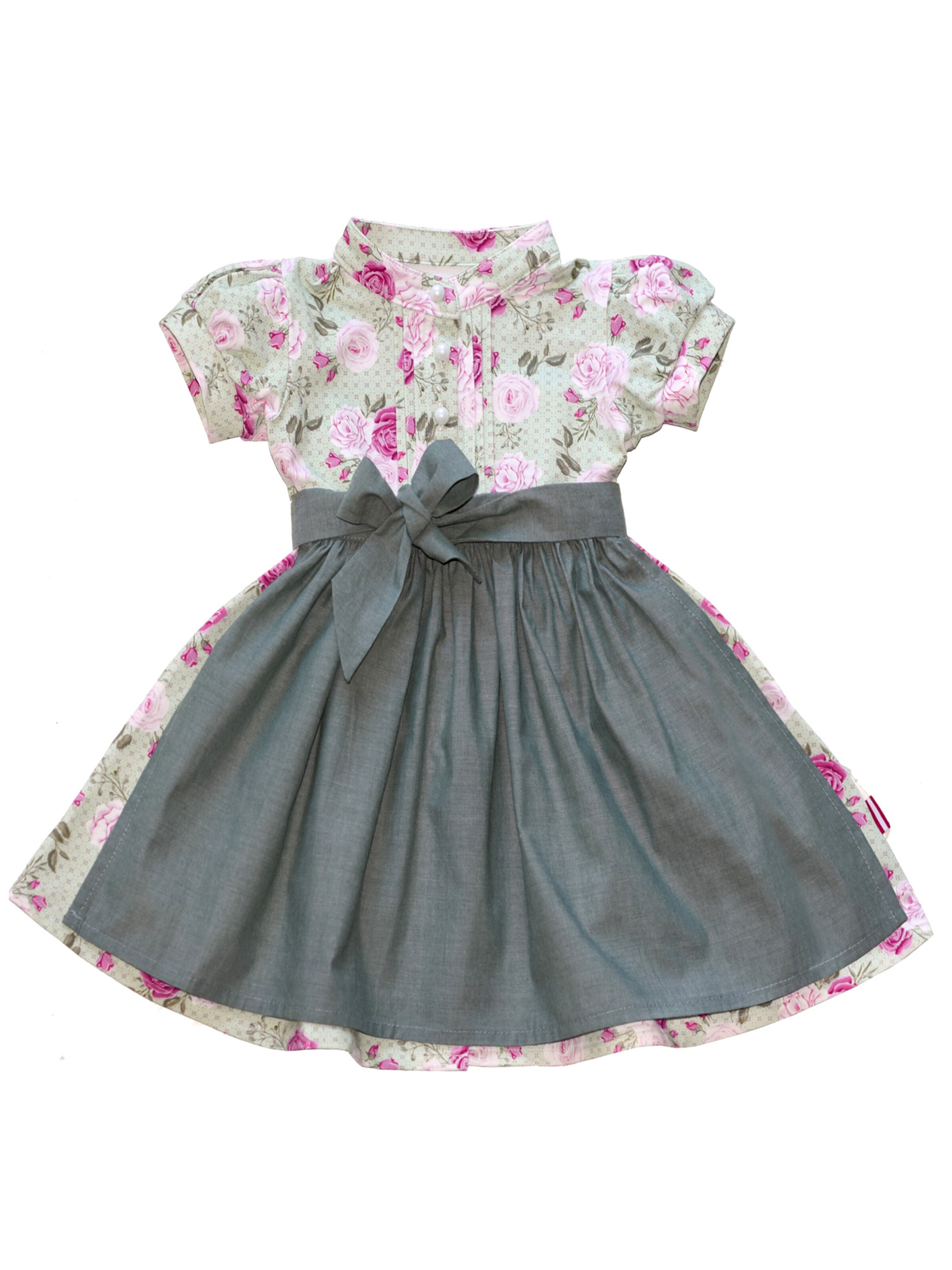 Mogo Kleid 'Rosenhorn' in Grün: Vorderseite