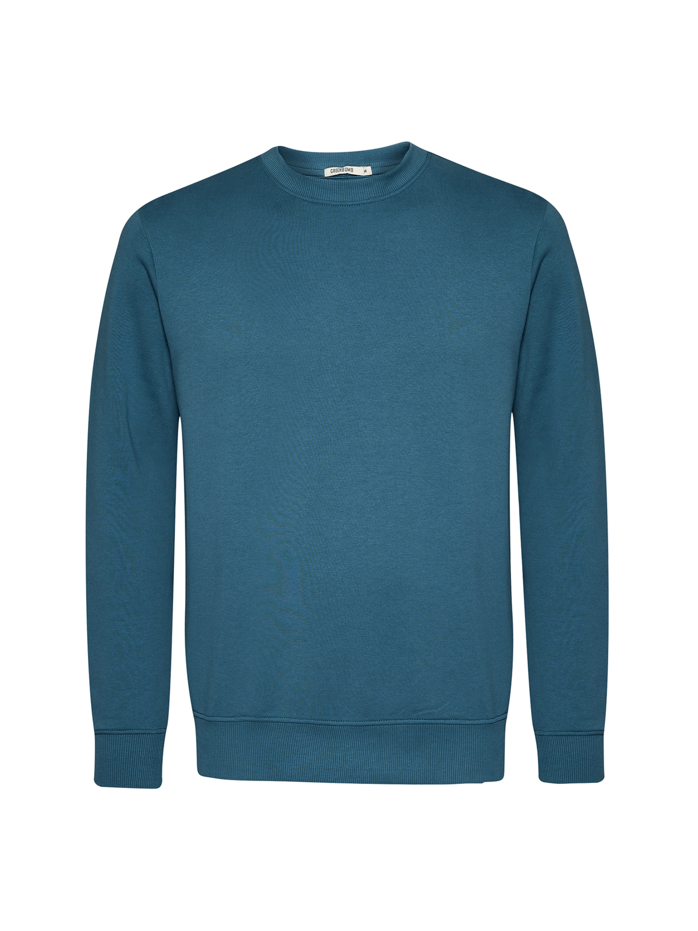 Sweat-shirt 'Wild Basic' GREENBOMB en bleu : devant