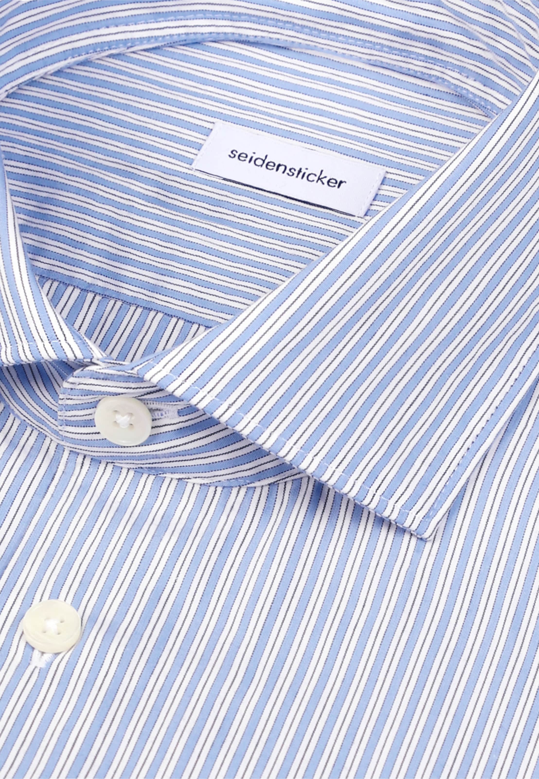 SEIDENSTICKER Regular fit Button Up Shirt in Blue