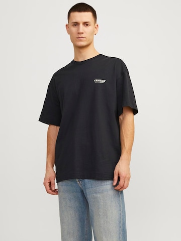 T-Shirt 'Mykonos' JACK & JONES en noir : devant
