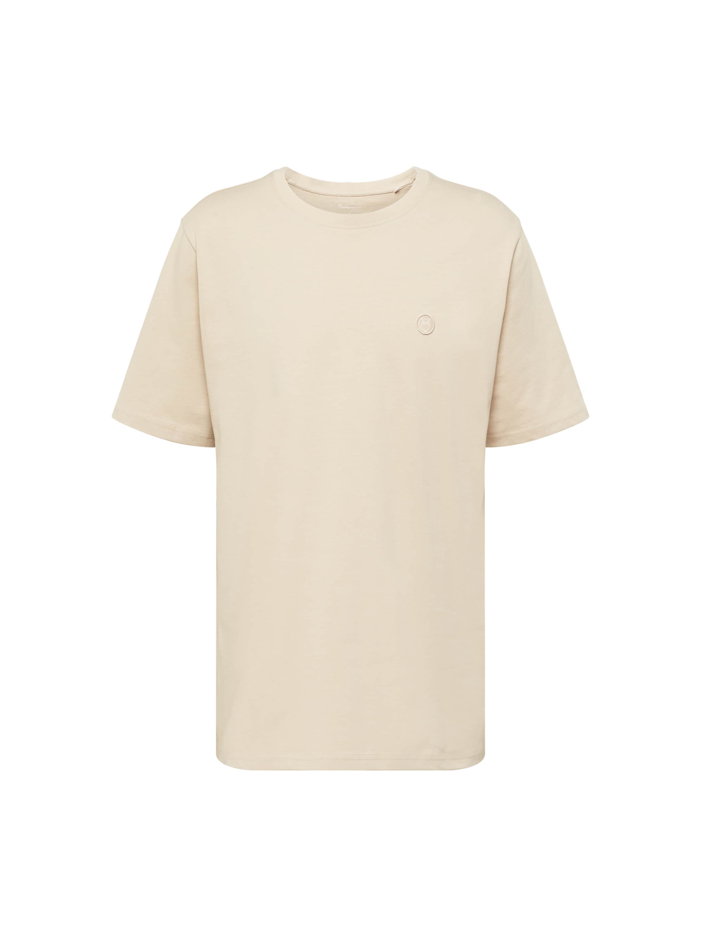 Tricou 'ALDER' de la KnowledgeCotton Apparel pe gri: față