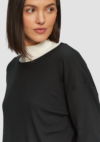 Sweat-shirt s.Oliver en noir
