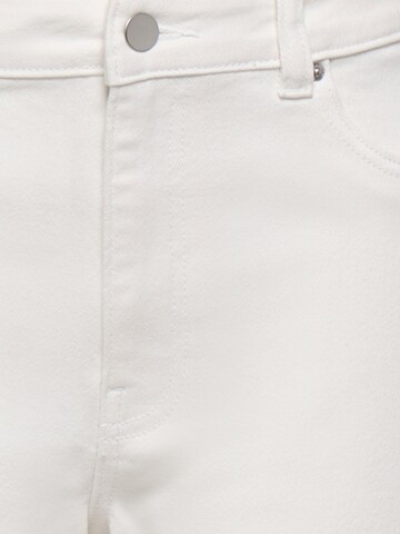 ONLY Široke hlačnice Kavbojke 'ONLMADISON-SILLE' | bela barva