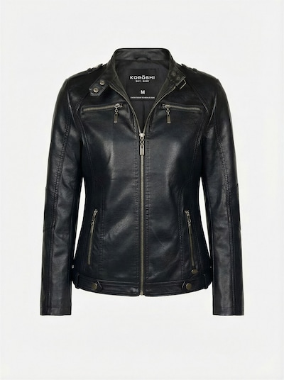 KOROSHI Between-season jacket in Black, Item view