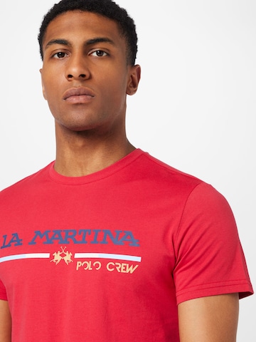 T-Shirt La Martina en rouge