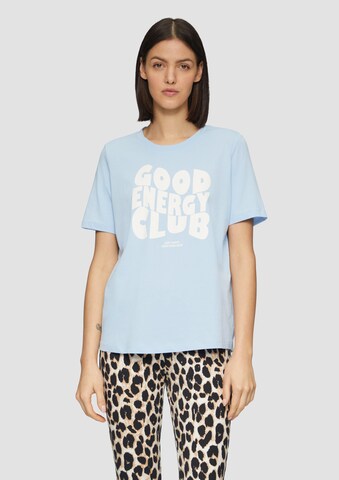 T-shirt s.Oliver en bleu : devant