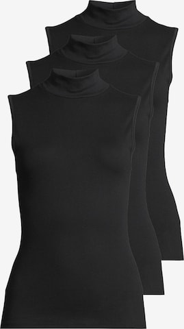 SPEIDEL Undershirt 'bio.cotton' in Black: front