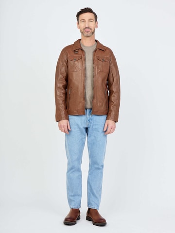JCC Lederjacke in Braun
