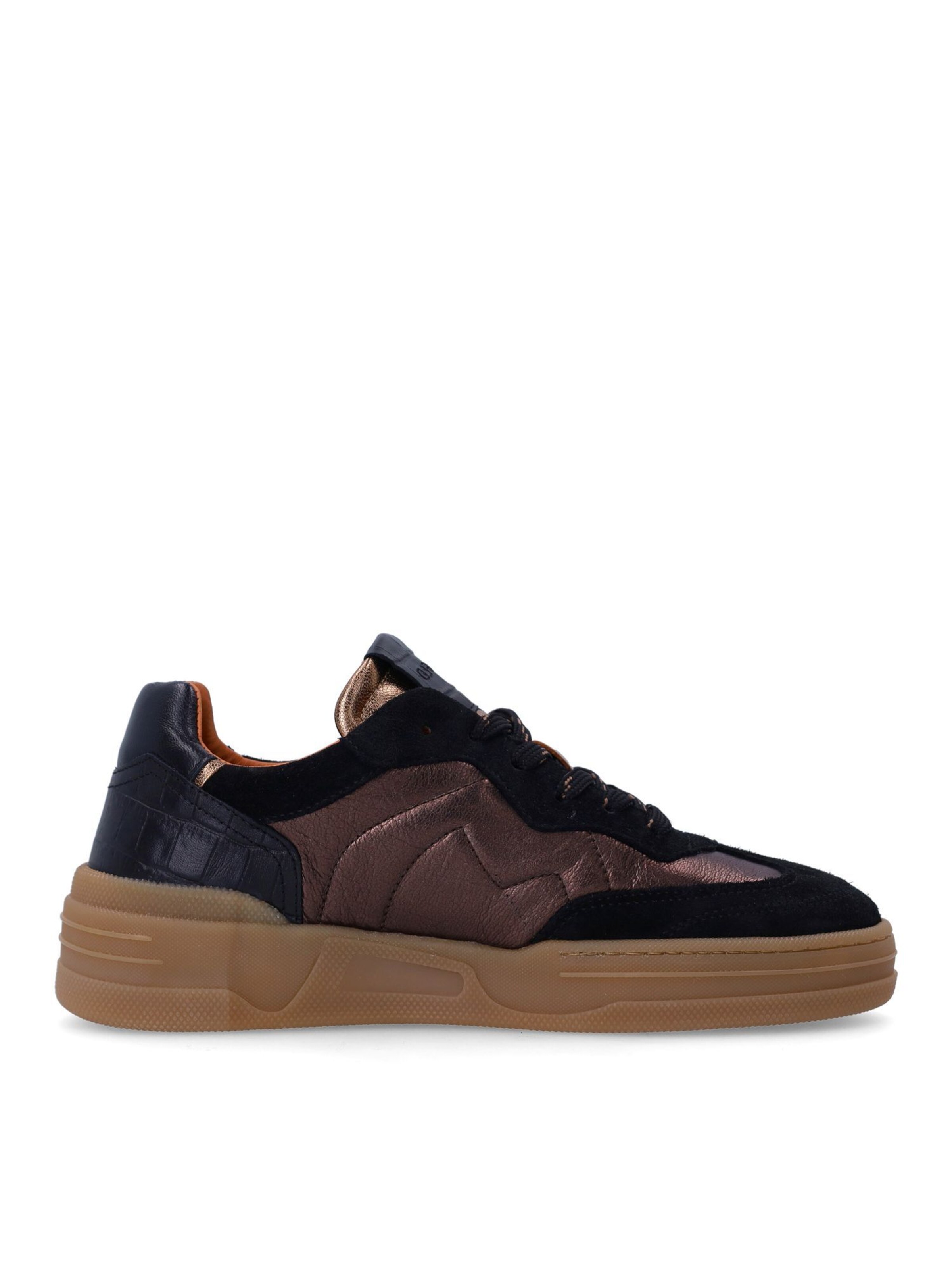 MANFIELD Sneakers laag in Zwart