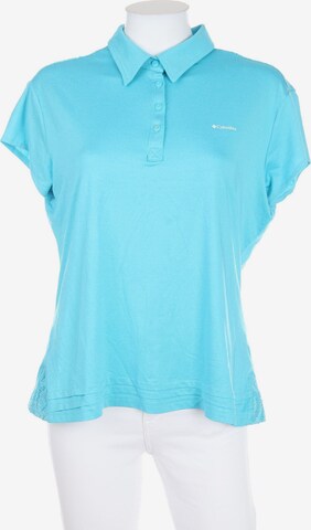 COLUMBIA Poloshirt L in Blau: predná strana