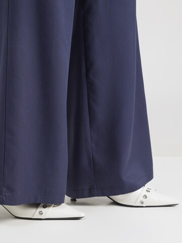 Wide Leg Pantalon Tally Weijl en bleu