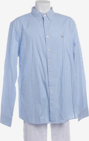 GANT Freizeithemd / Shirt / Polohemd langarm M in Blau: predná strana