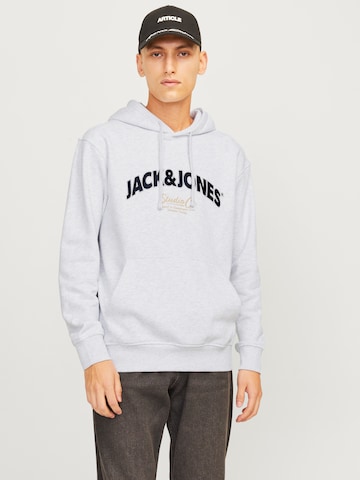 JACK & JONES Sweatshirt 'JORBRONX' in White: front