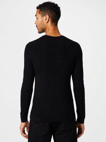 TOM TAILOR Pullover in Schwarz