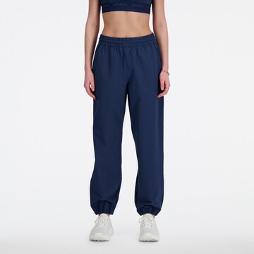 new balance Tapered Pants 'Athletics Stretch Woven Jogger' in Blue: front