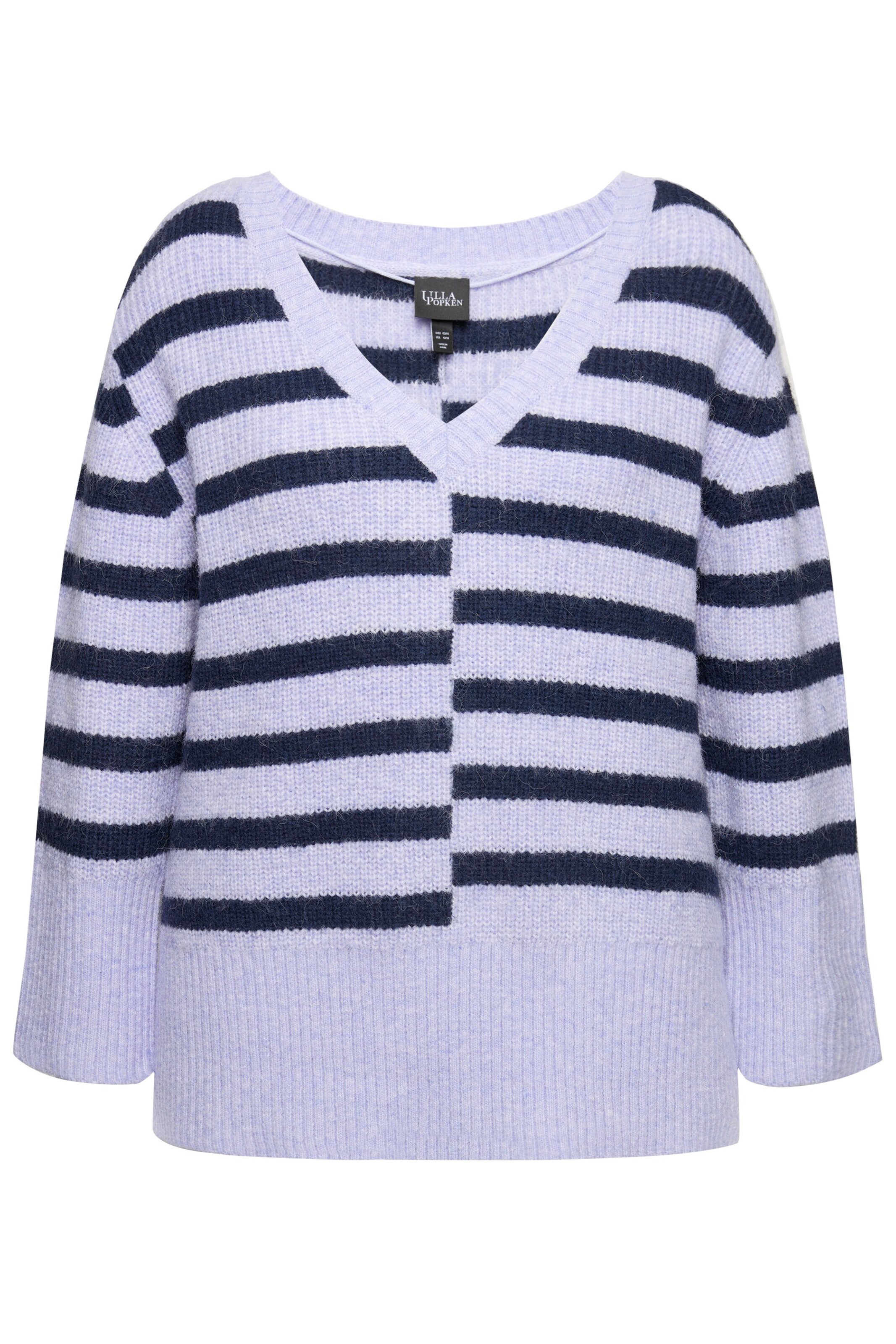 Ulla Popken Pullover in Lila: Vorderseite