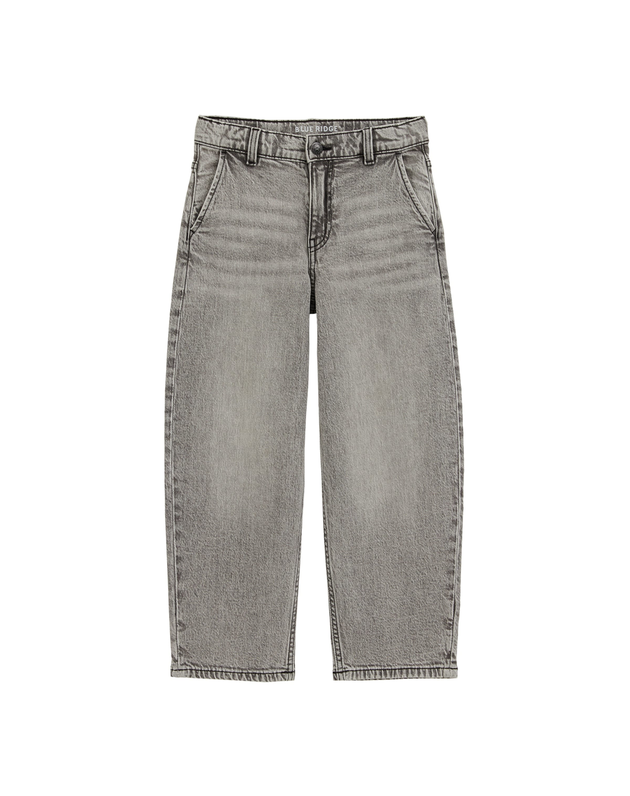 WE Fashion - Loosefit Vaquero en gris: frente