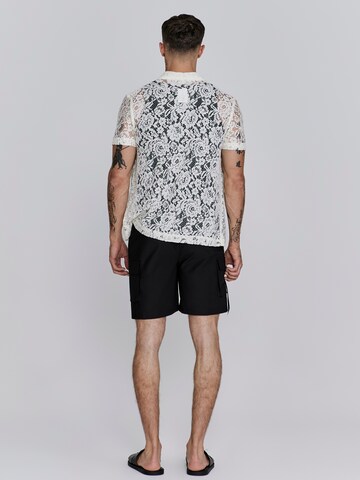 Regular Pantalon cargo SikSilk en noir