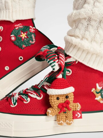 Sneaker alta 'Converse' di CONVERSE in rosso