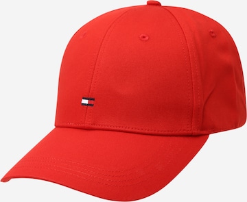 TOMMY HILFIGER Cap in Red: front