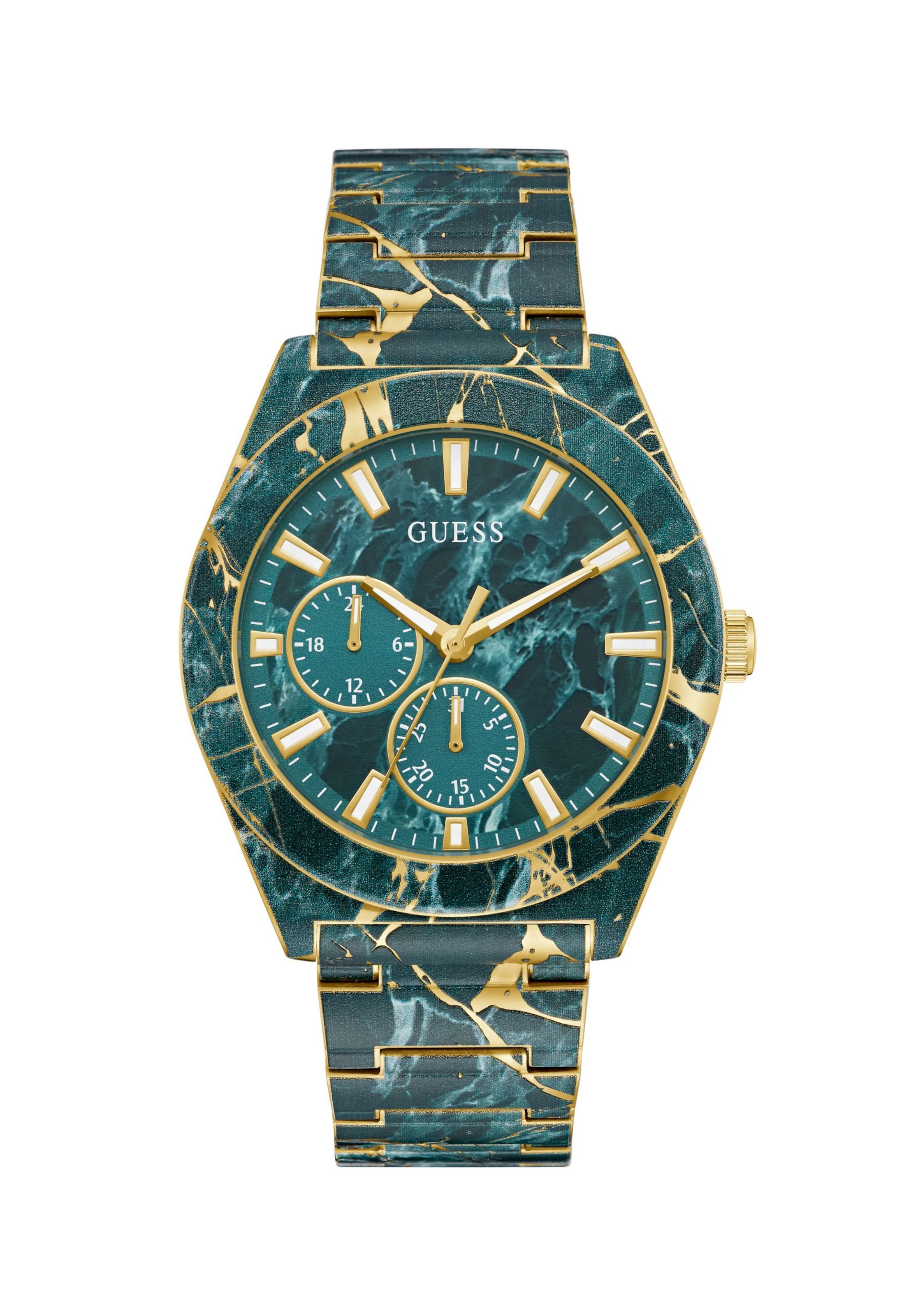 GUESS Analog Watch 'FLASH' in Green