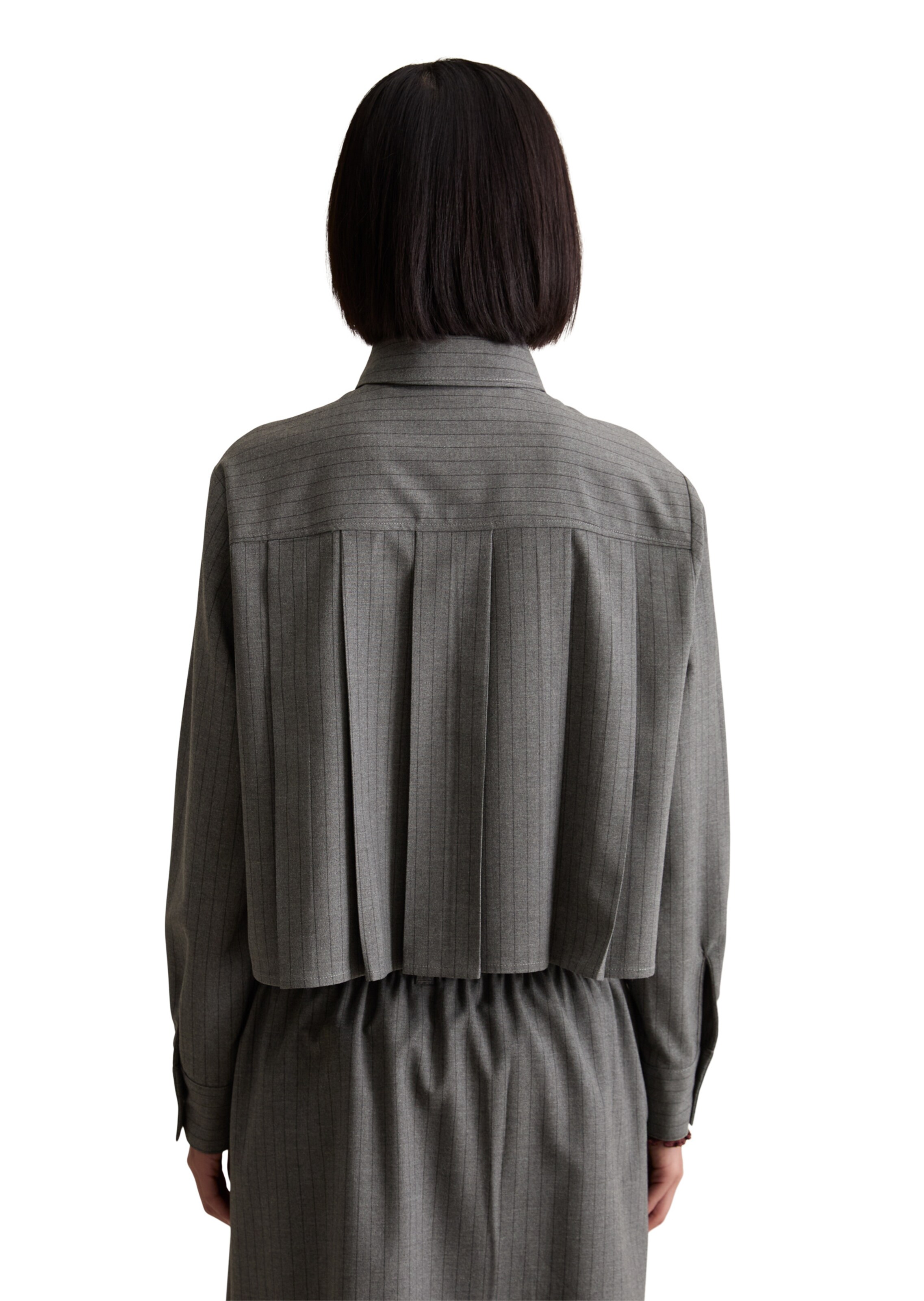 Marc O'Polo DENIM Blouse in Grijs