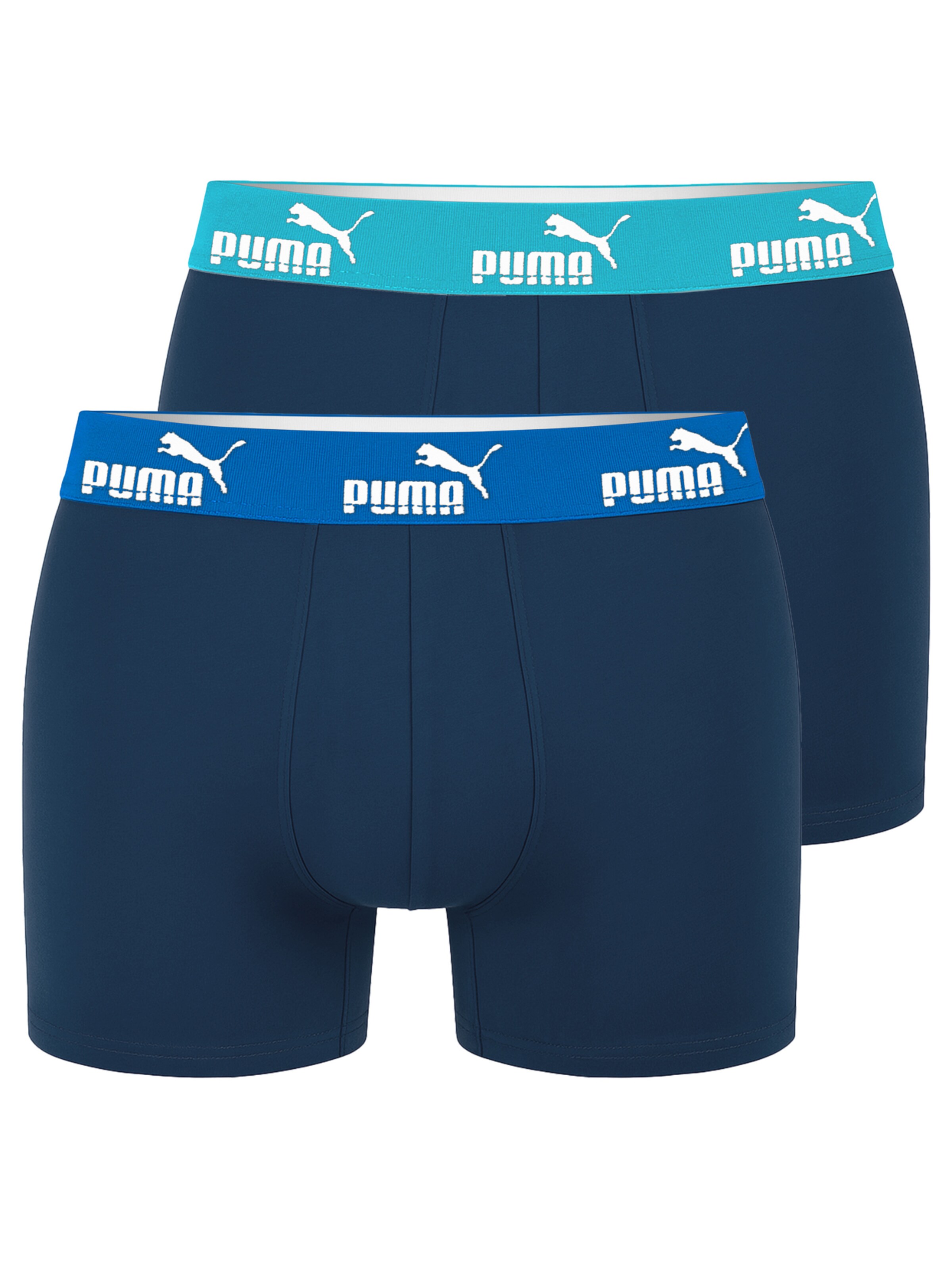 PUMA Boxer shorts 'Puma Herren Boxershorts BLUE aus Baumwolle, Unterhosen für Männer' in Blue