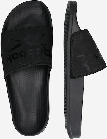 juoda Reebok Sandalai / maudymosi batai 'Fulgere Slide'