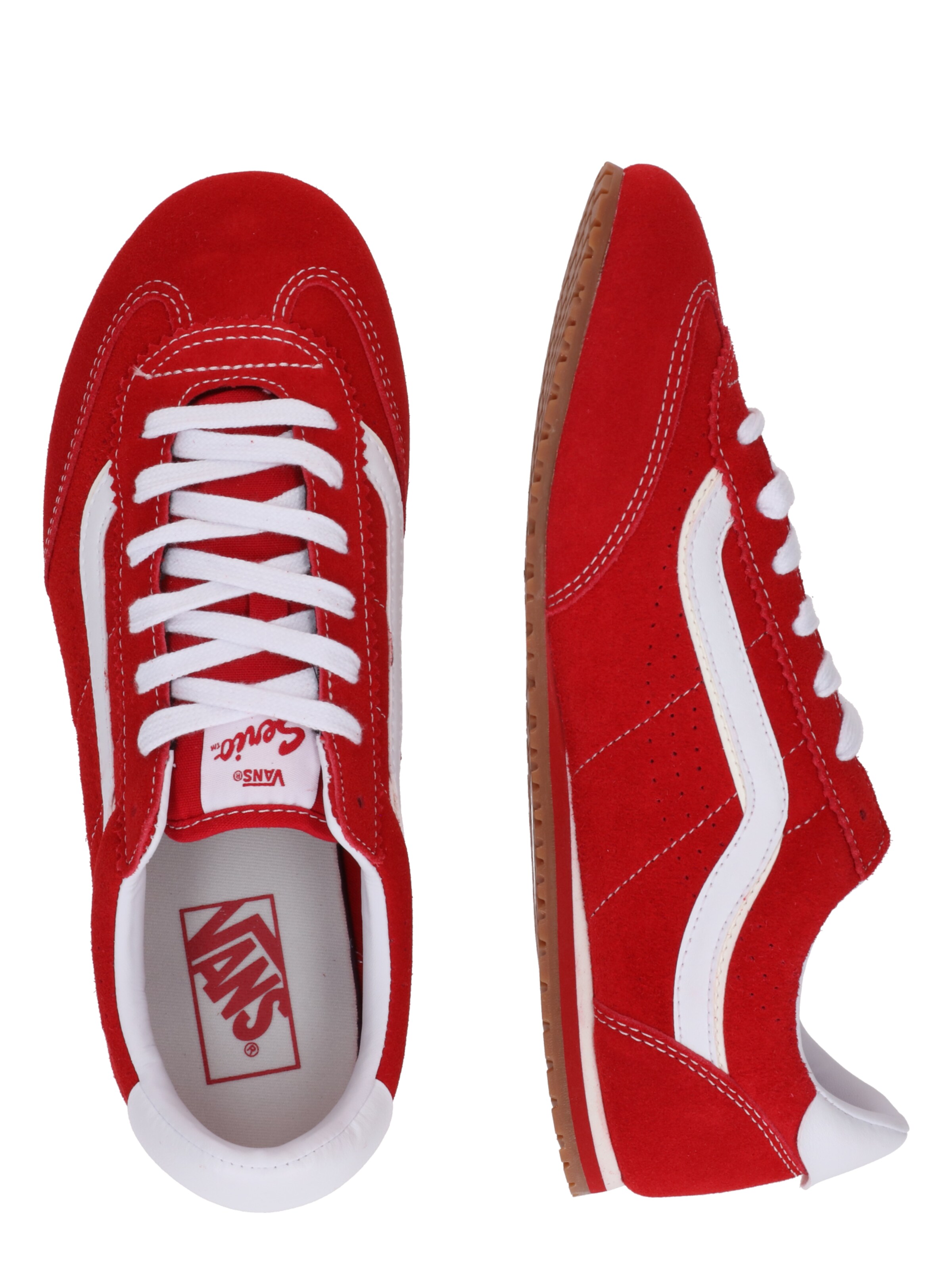 VANS Σνίκερ χαμηλό 'Super Lowpro' σε κόκκινο