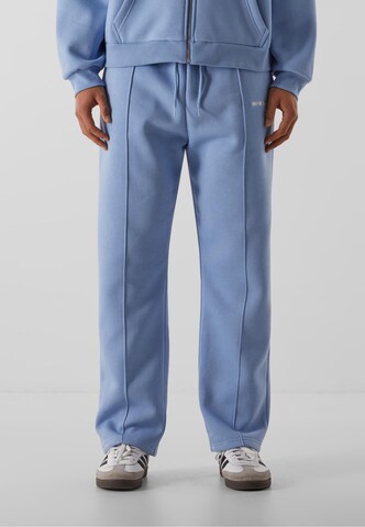 9N1M SENSE Loosefit Hose 'Essential' in Blau: Vorderseite